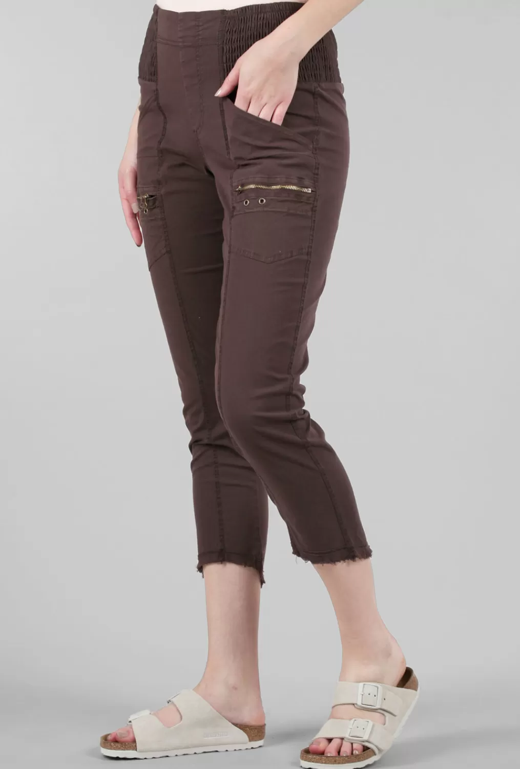 Best Evie Lou Acker Slim Pant, Leatherbound