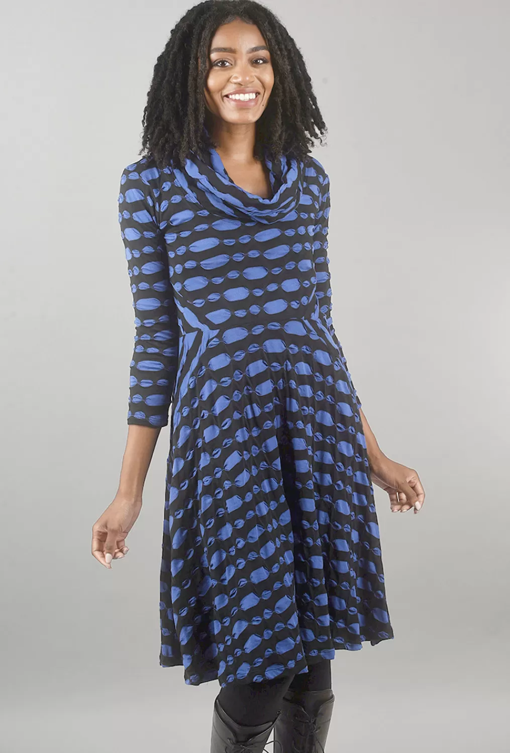 Discount Evie Lou Allegro Knit Jupiter Dress, Cobalt