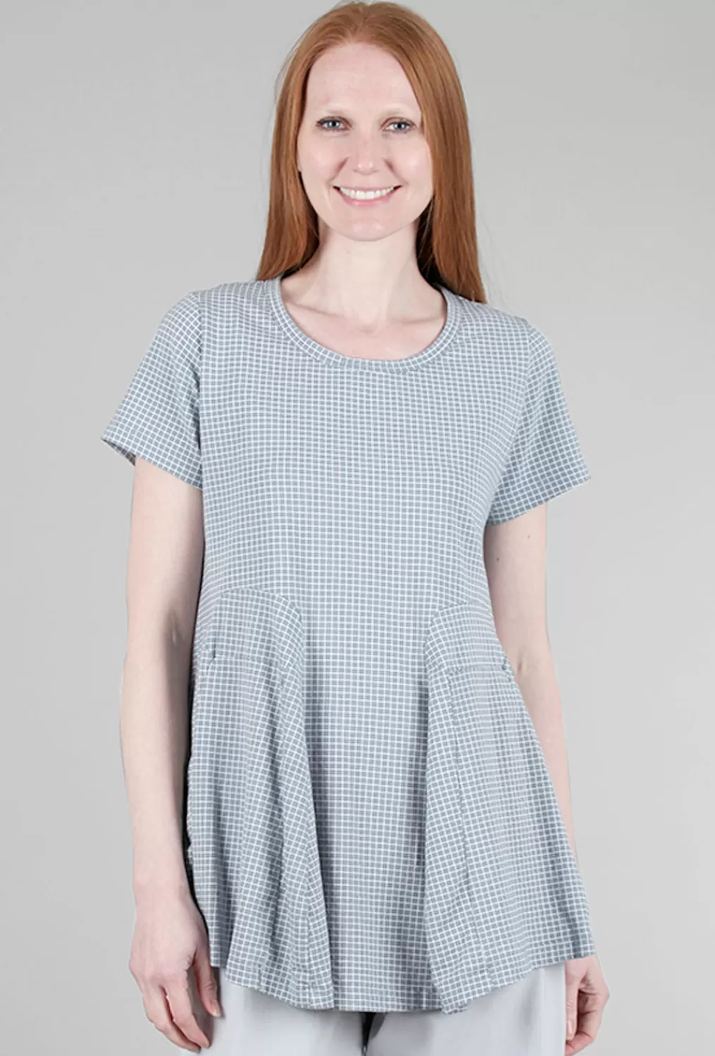 Flash Sale Evie Lou Arc Seam Tee, Water