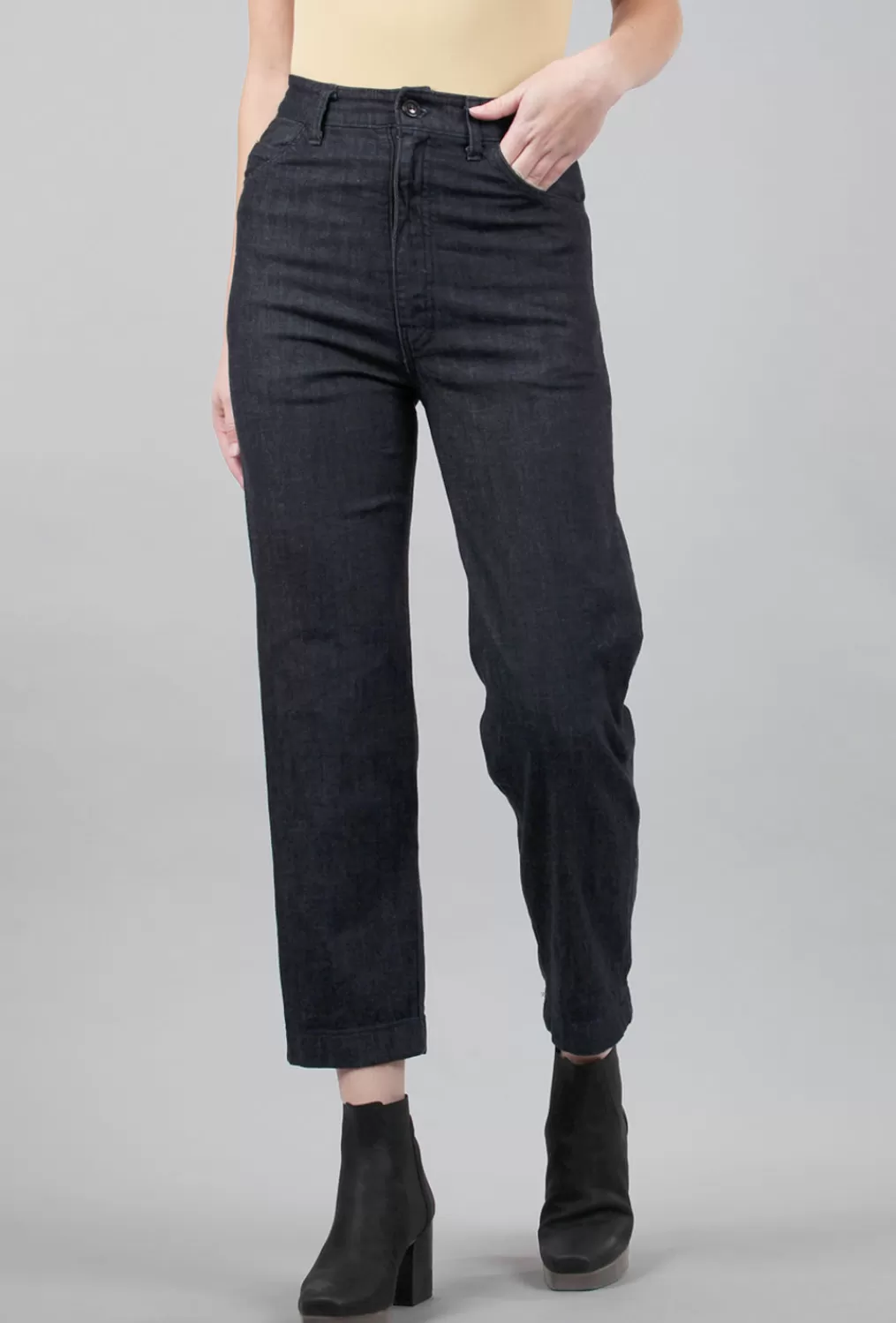 Flash Sale Evie Lou Barrel Jean, Denim