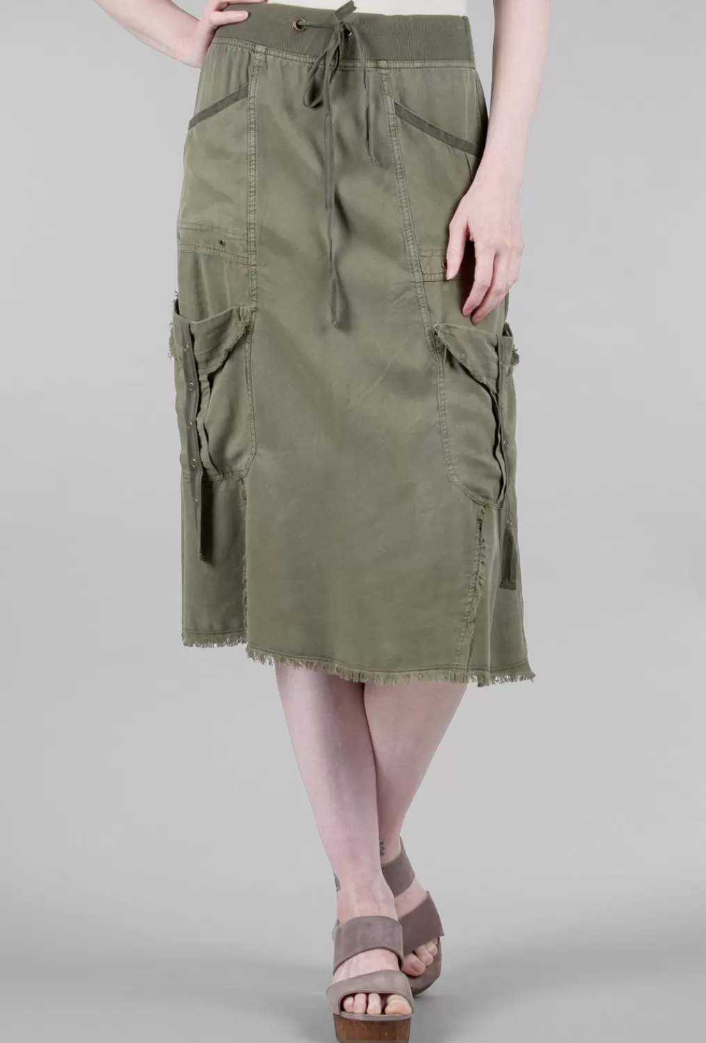 Clearance Evie Lou Bellamy Skirt, Kombu