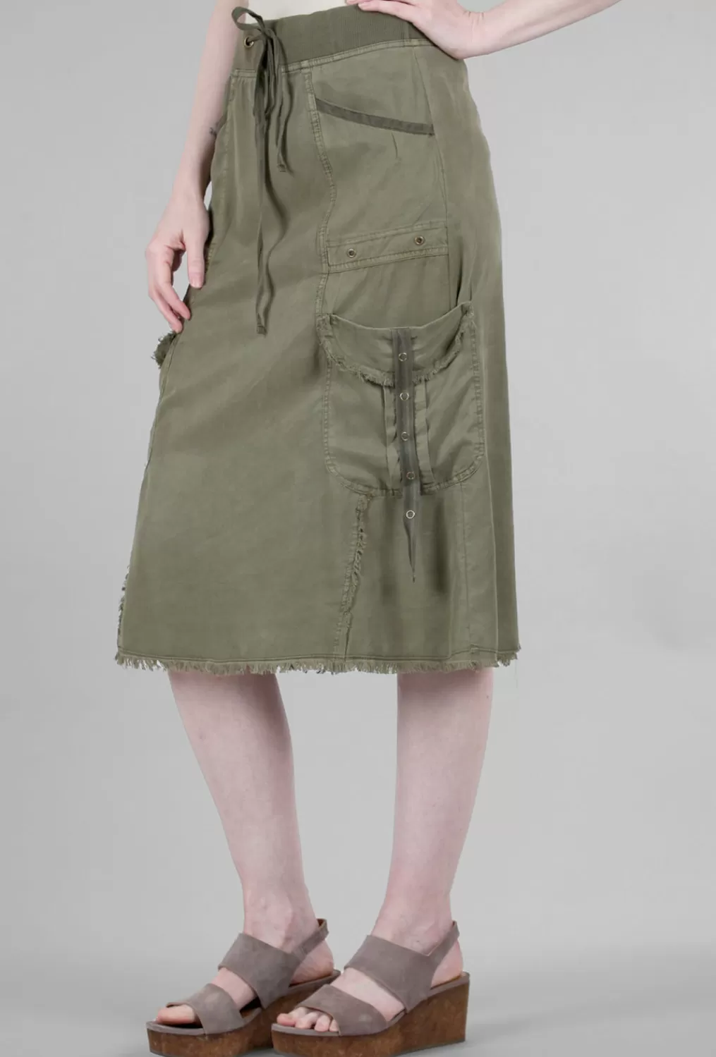 Clearance Evie Lou Bellamy Skirt, Kombu