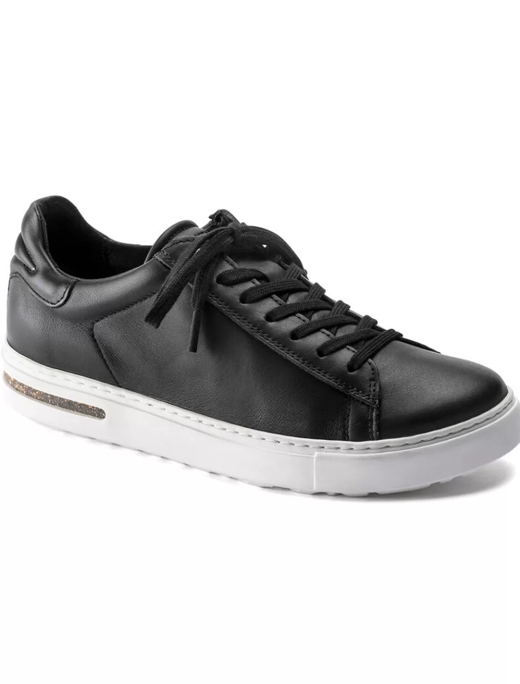 Best Evie Lou Bend Leather Sneaker, Black