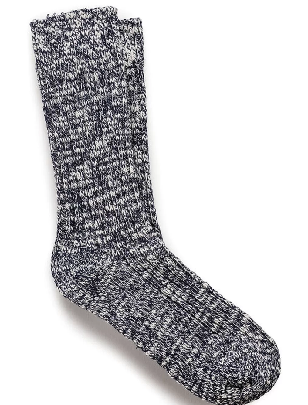 Best Sale Evie Lou Birk Cotton Slub Sock, Blue