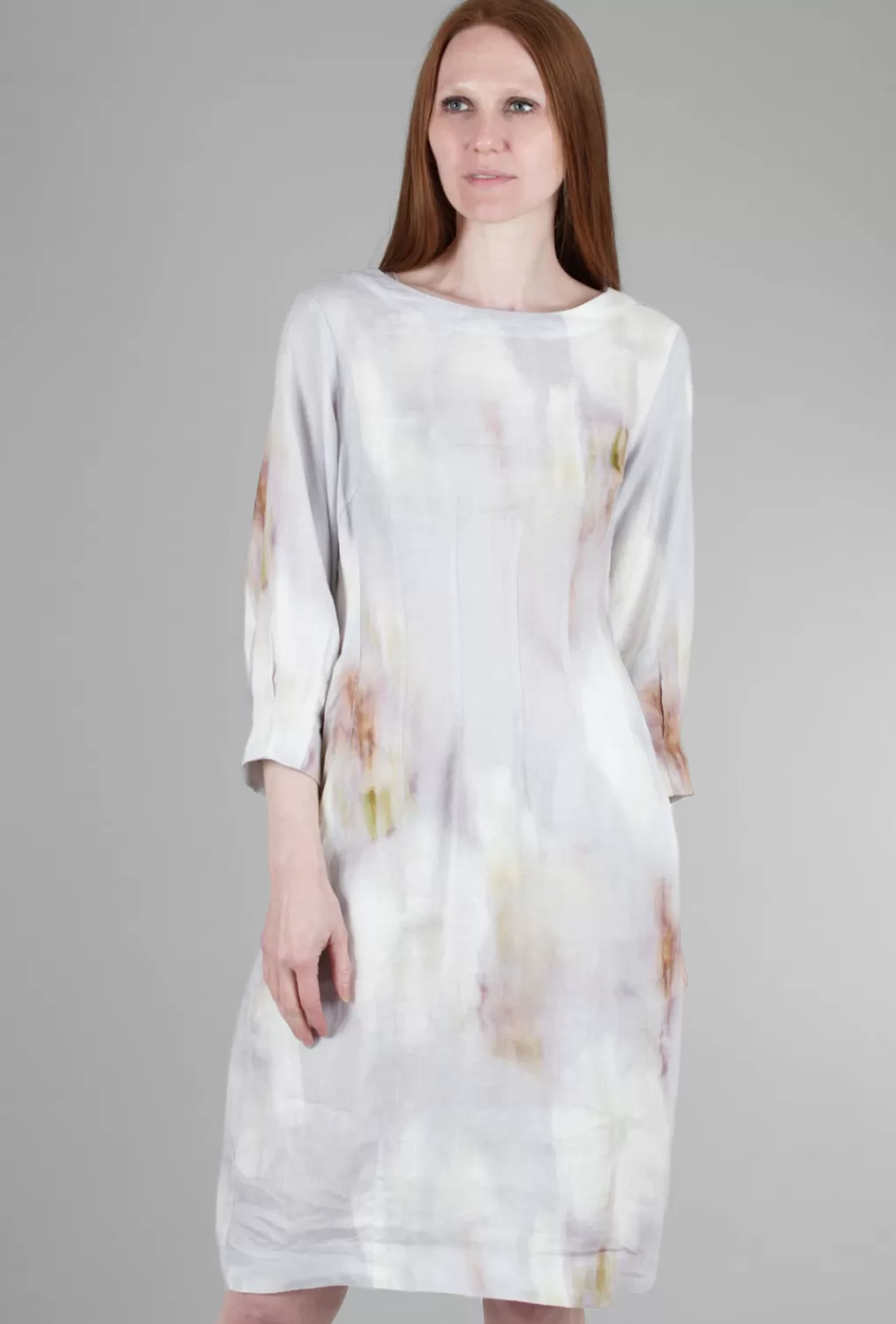 Best Evie Lou Blurry Bloom Dress, Ivory