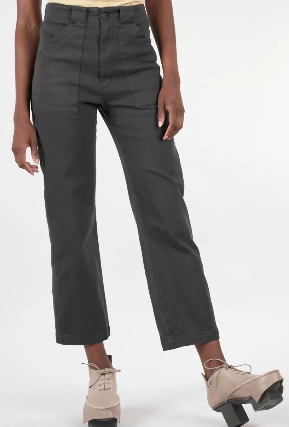 Cheap Evie Lou Carpenter Pant, Graphite