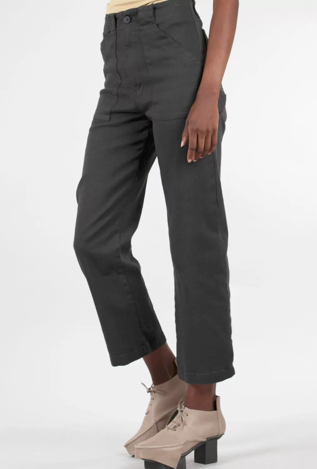 Cheap Evie Lou Carpenter Pant, Graphite