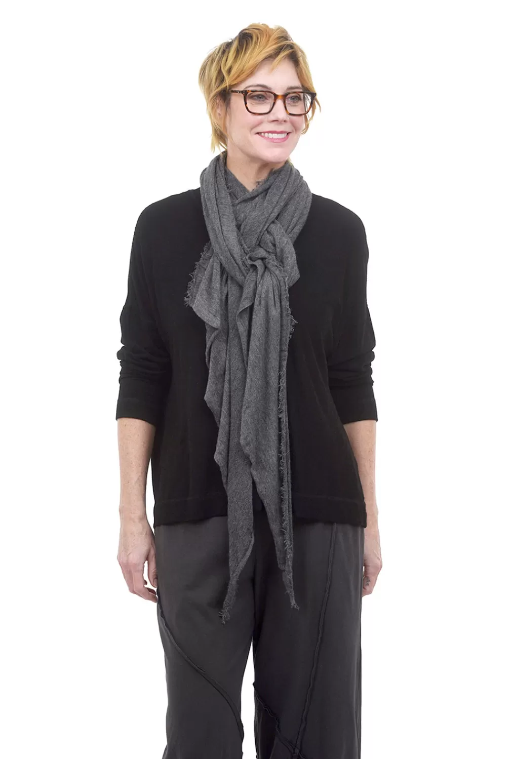 Store Evie Lou Cashmere Love Scarf, Jaspe