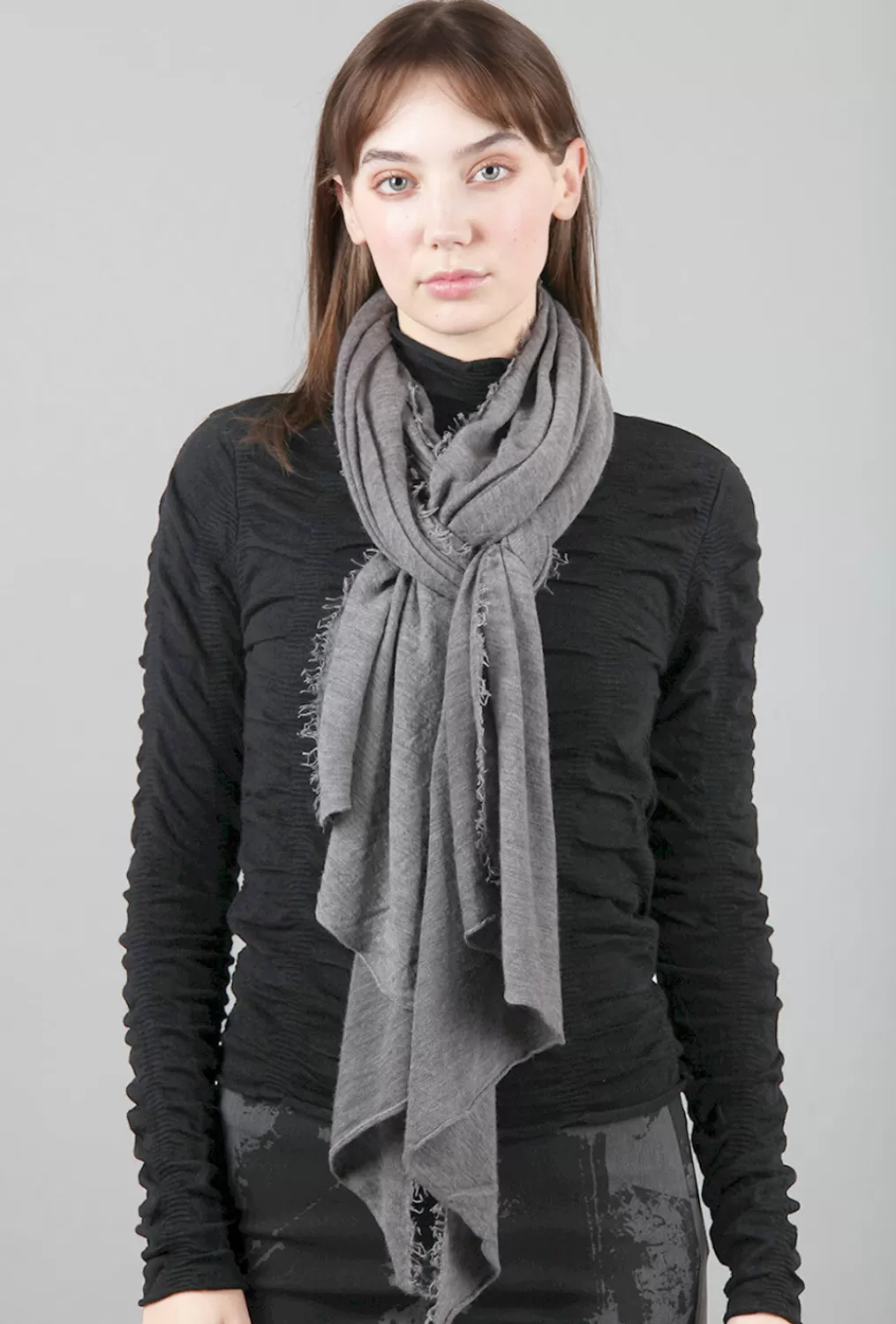 Flash Sale Evie Lou Cashmere Love Scarf, Zinc Grape