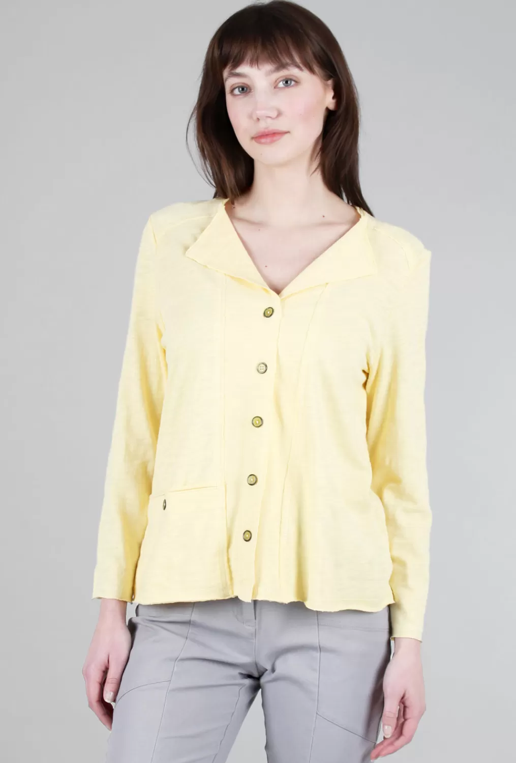 Store Evie Lou Cool Breeze Cardie, Daisy Yellow