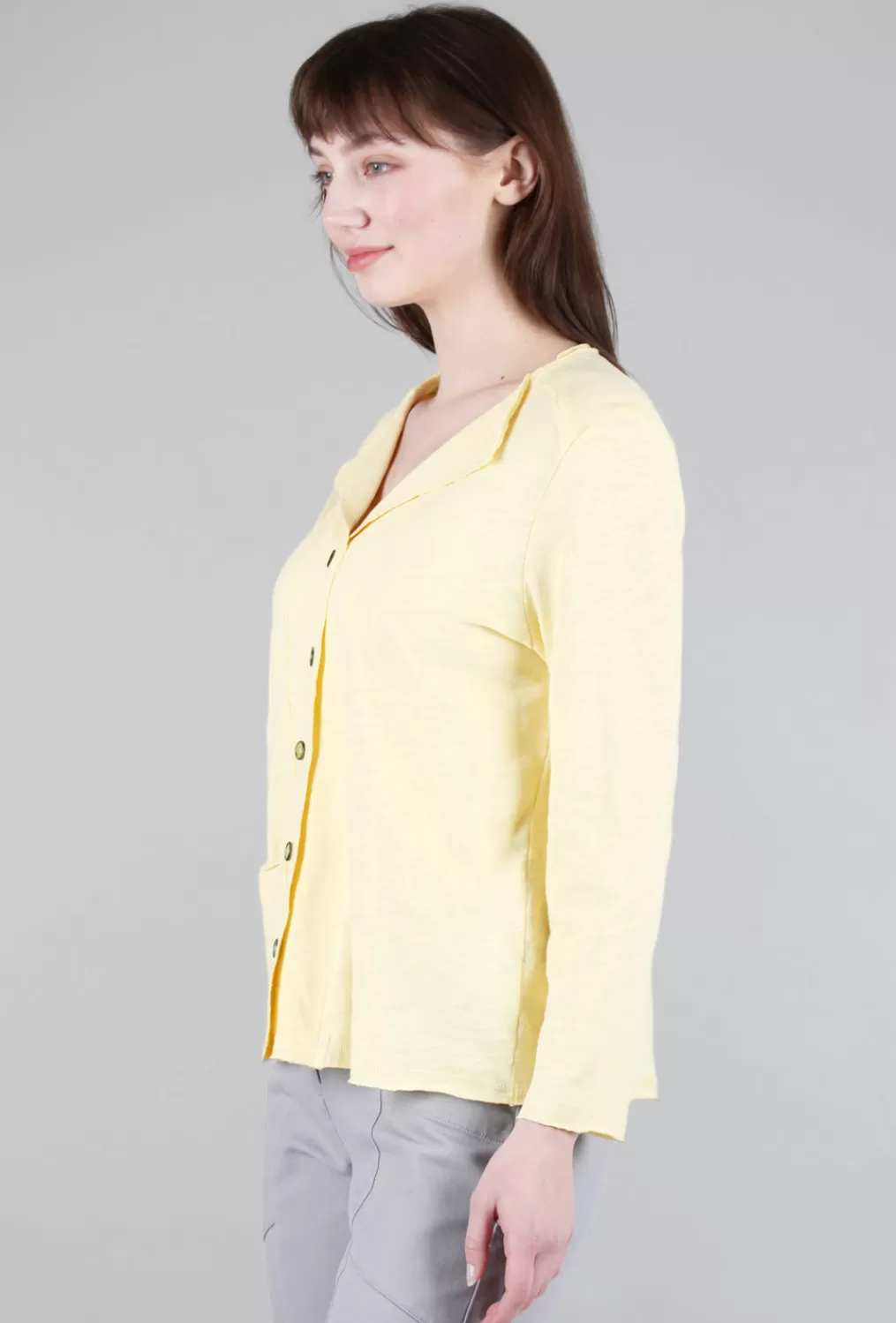 Store Evie Lou Cool Breeze Cardie, Daisy Yellow