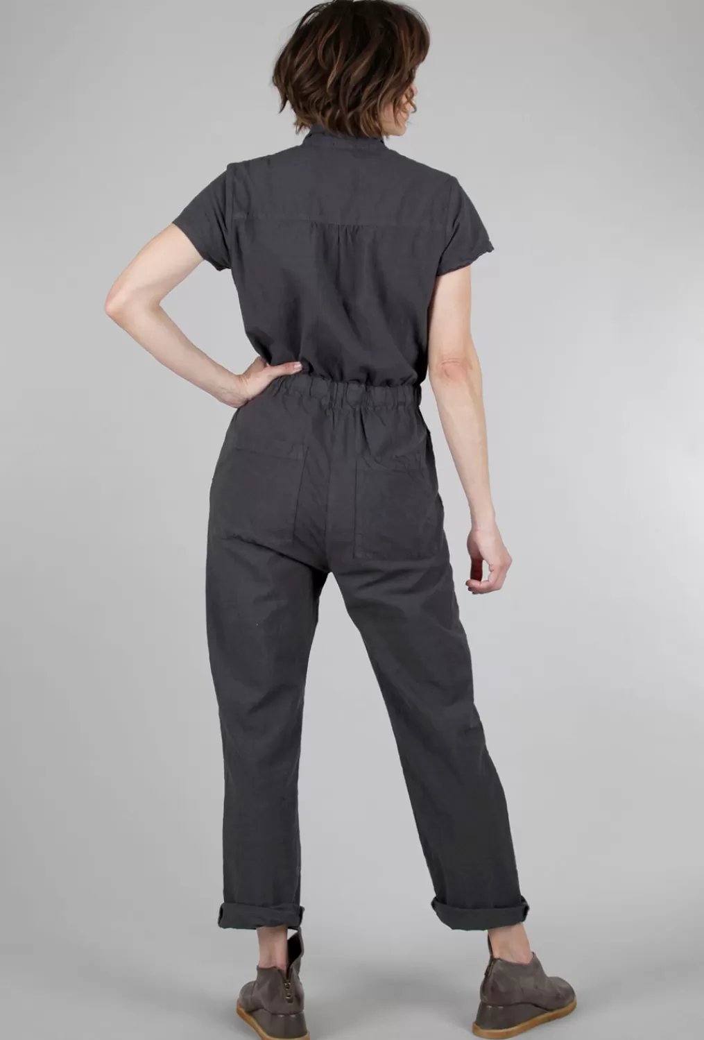 Hot Evie Lou Crush A Lot Jumpsuit, Graphite