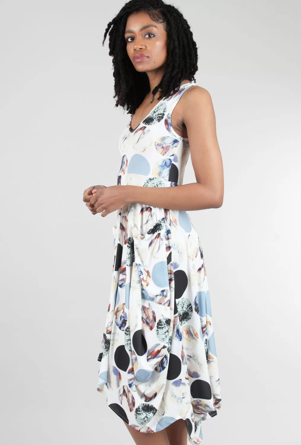 Store Evie Lou Dante Dress, White/Jupiter