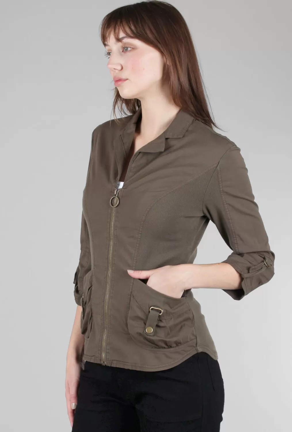 Best Sale Evie Lou Drake Jacket, Deep Fern