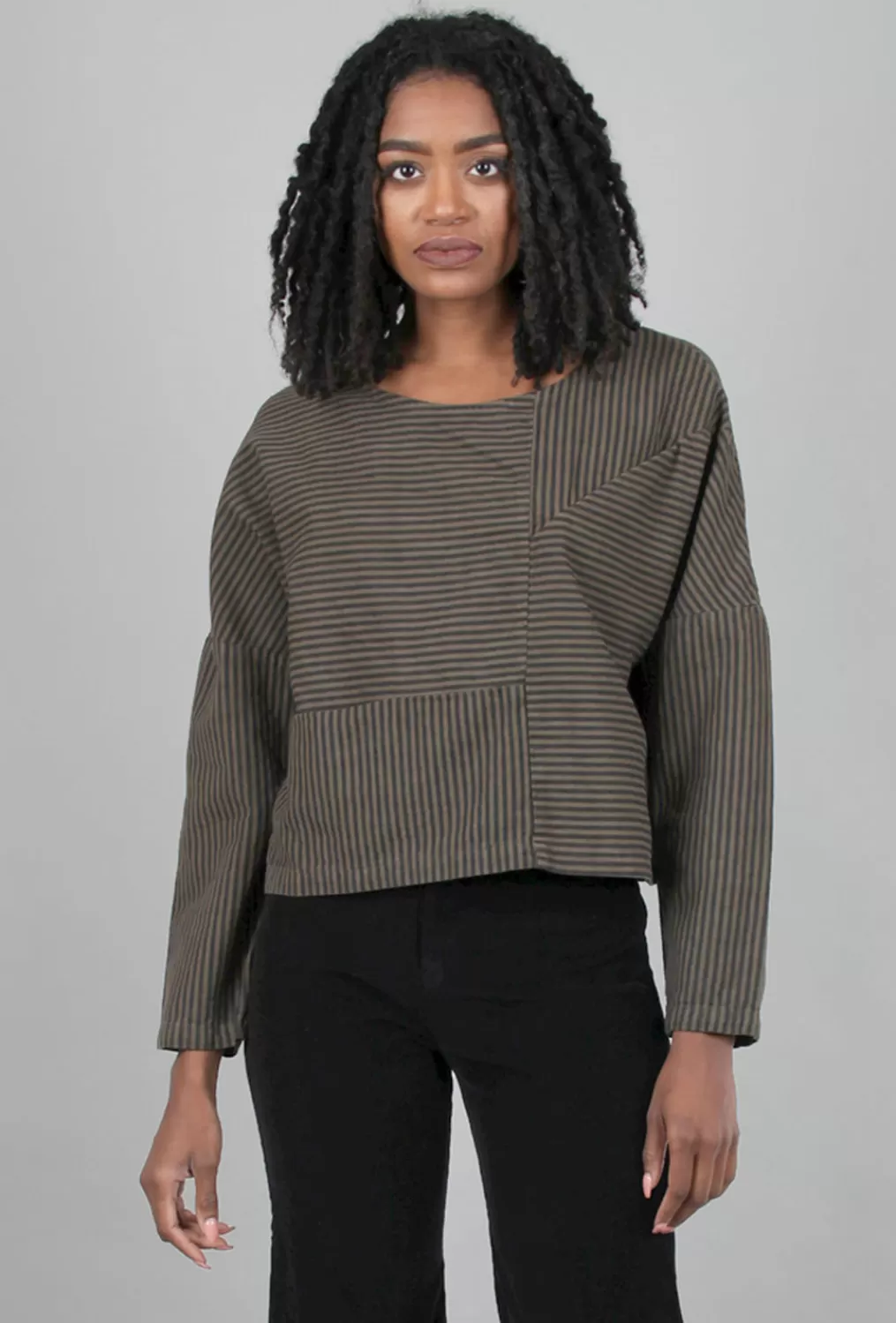 Best Sale Evie Lou Facilitation Top, Army