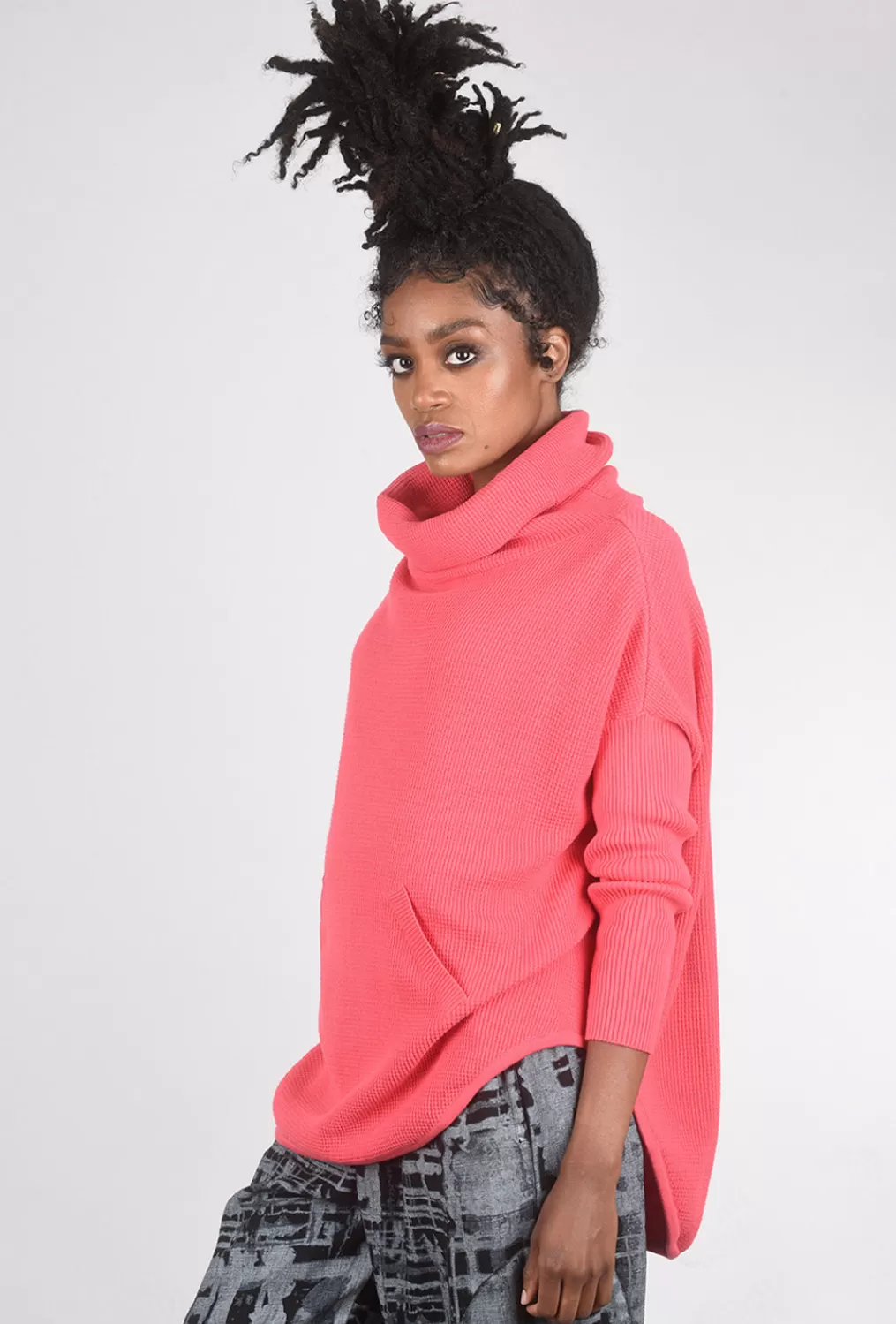 Online Evie Lou Favorite Waffle Cowl, Watermelon