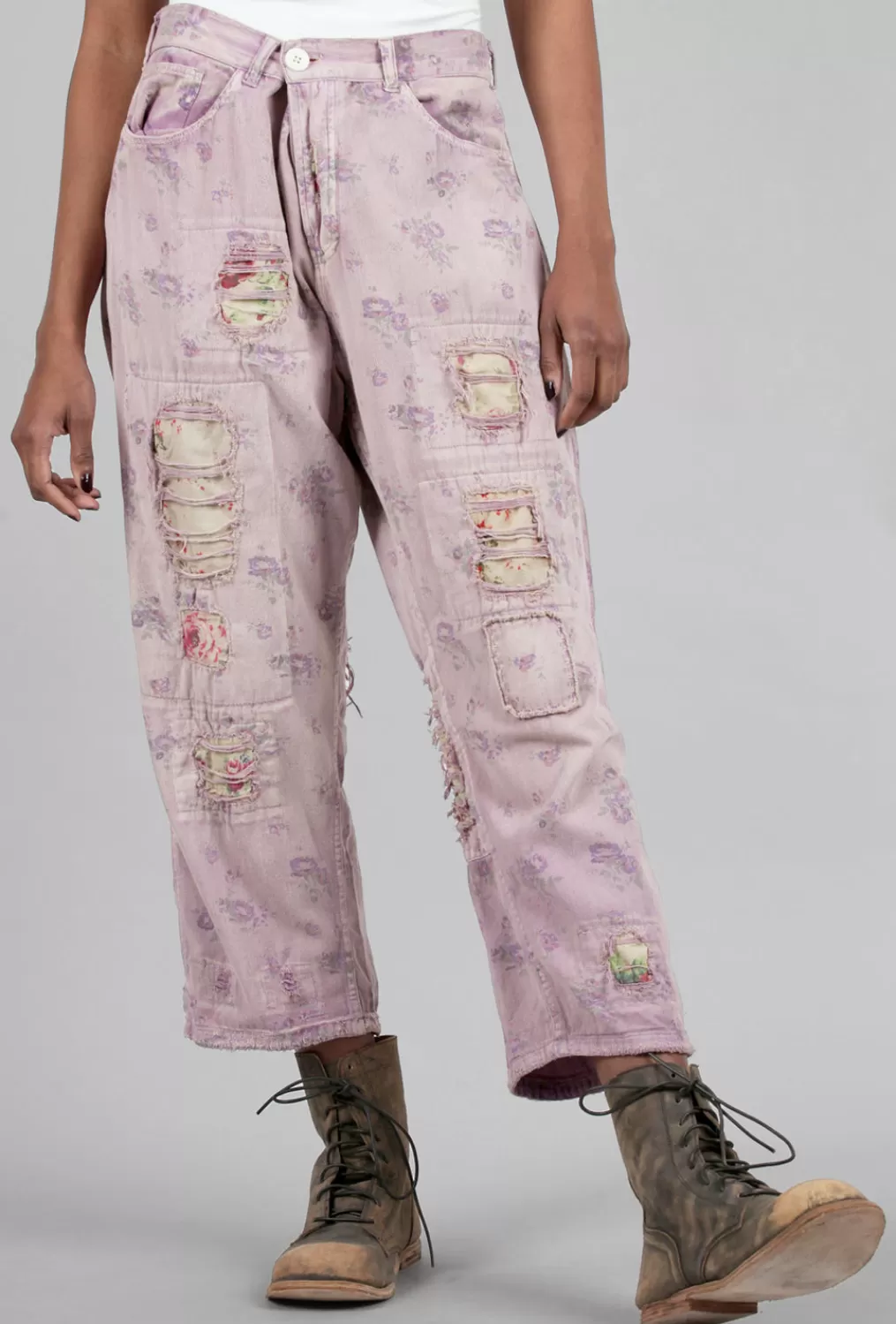 Flash Sale Evie Lou Floral Miner Denim, Maggie Lilac