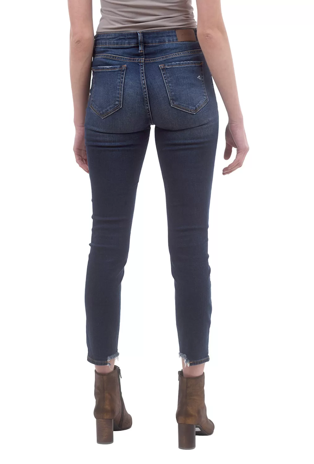 Shop Evie Lou Grinded Whisker Skinny, Dark Blue