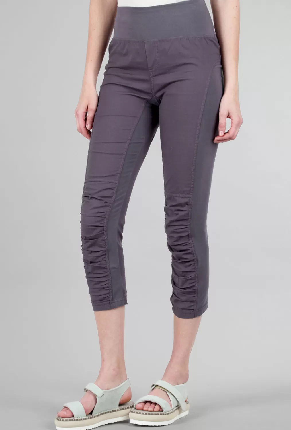 Best Sale Evie Lou High-Waist Jetter Pant, Charcoal