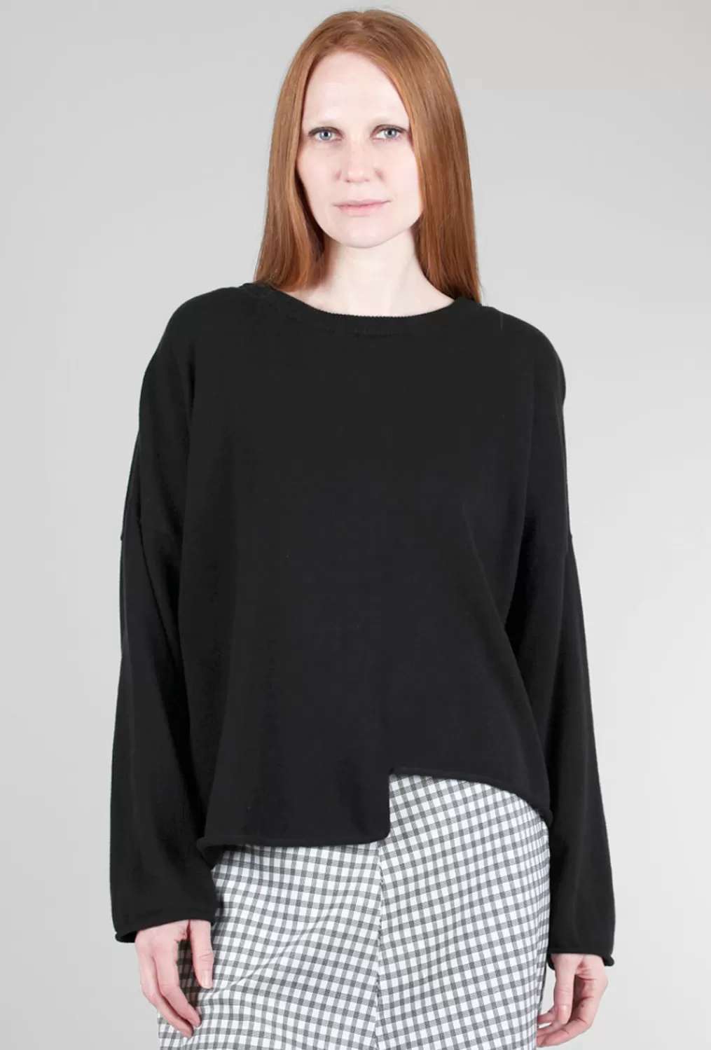 Discount Evie Lou Jon Sweater, Black