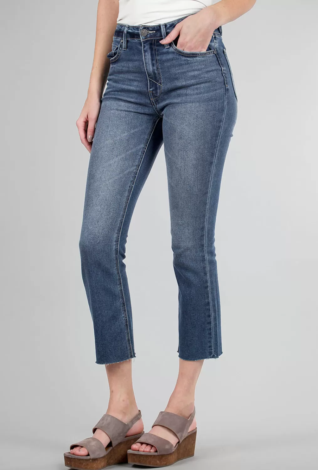 Fashion Evie Lou Marlow Demi Flare Denim, Muse