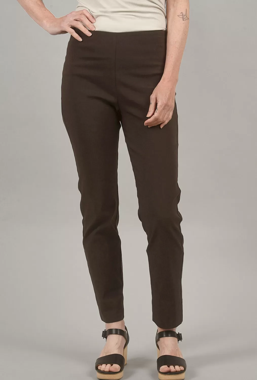 Cheap Evie Lou Milo Pant, Mink Brown