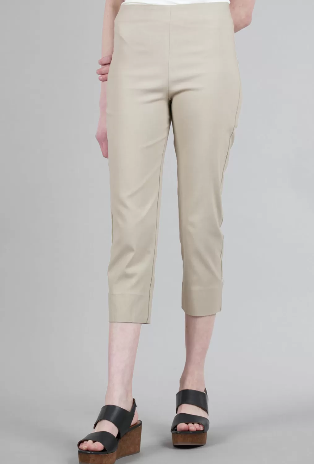 Best Evie Lou Mindy Cropped Pant, Khaki