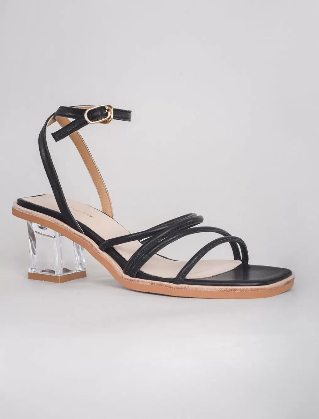 Sale Evie Lou Ms. Glamour Sandal, Black