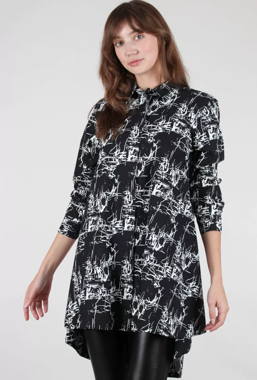 Cheap Evie Lou Newport Shirt, Black Etching