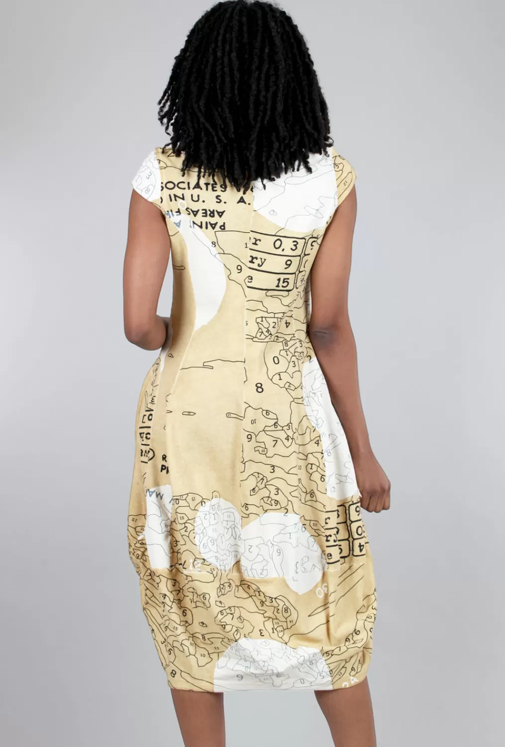 Flash Sale Evie Lou Pbn Shapely French Terry Dress, Corn Print