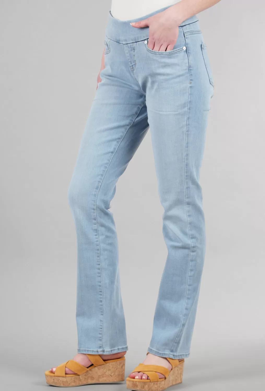 Online Evie Lou Peri Straight Denim, Yacht Blue