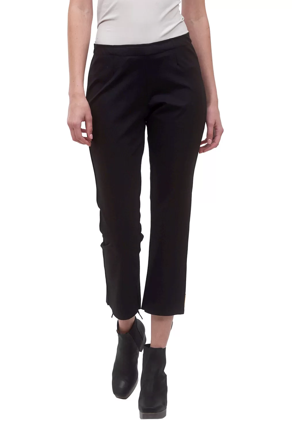 Clearance Evie Lou Ponte Kick Pant, Black