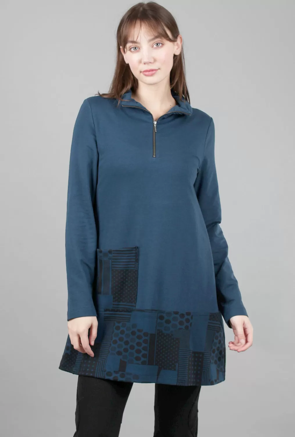 Sale Evie Lou Ramona Tunic, Teal