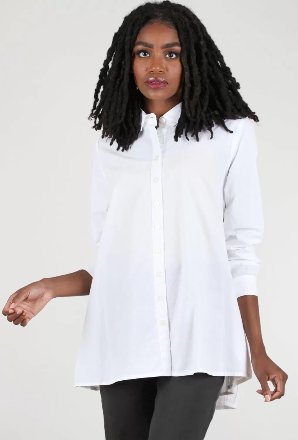 Best Sale Evie Lou Remington Shirt, White