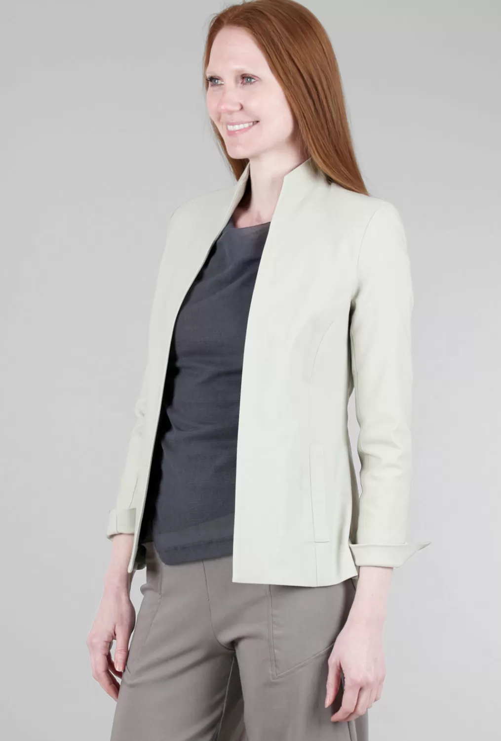 New Evie Lou Shaped Jacket, Sand