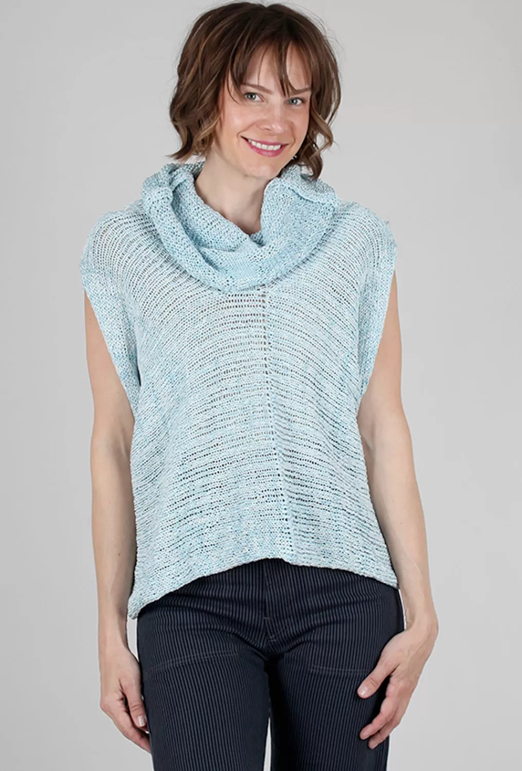 Online Evie Lou Shy Turtle Pullover, Light Blue