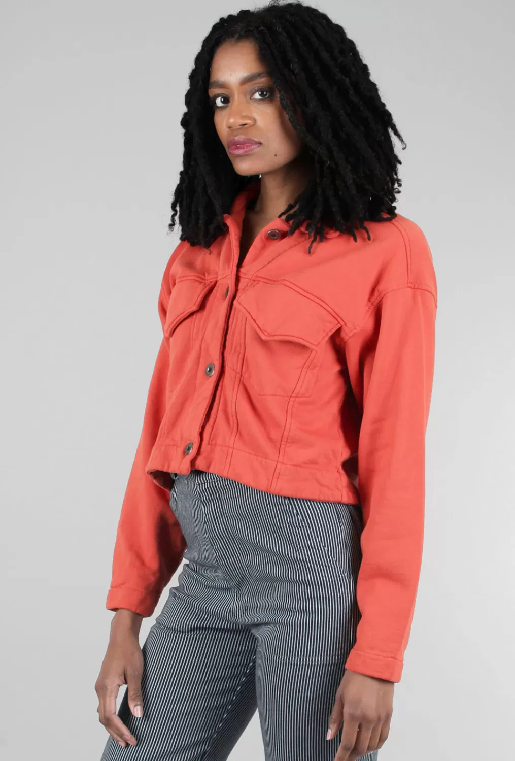 Fashion Evie Lou Sledgehammer Jacket, Electric Red