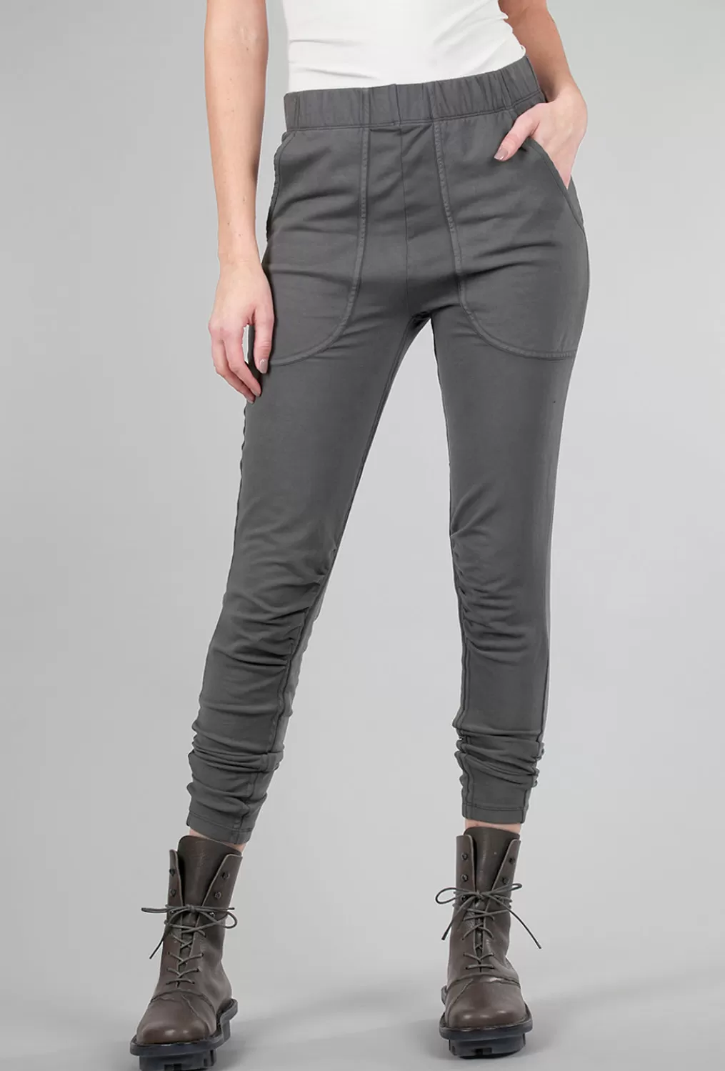 Shop Evie Lou Soft Track Pant, Graphite