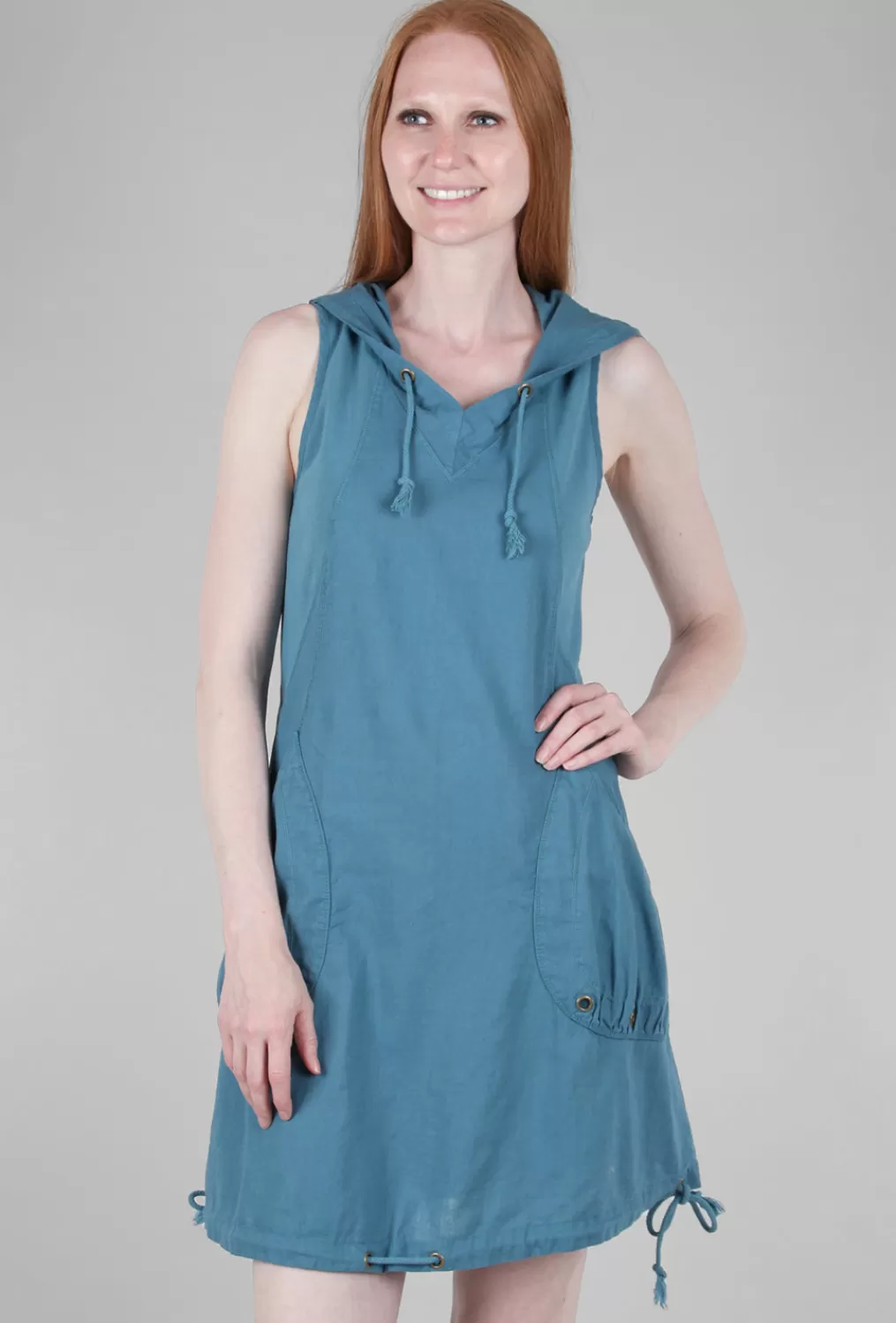 Flash Sale Evie Lou Sumi Hooded Tank Dress, Sapphire