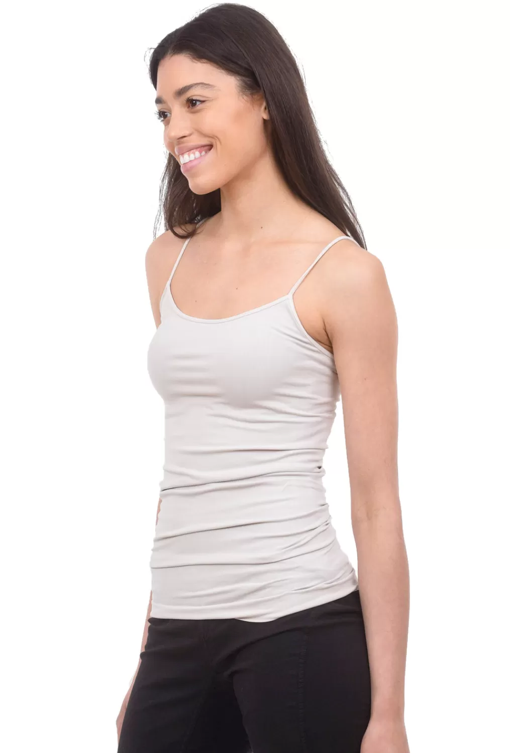 Outlet Evie Lou Tbt Skinny-Strap Cami, Dove