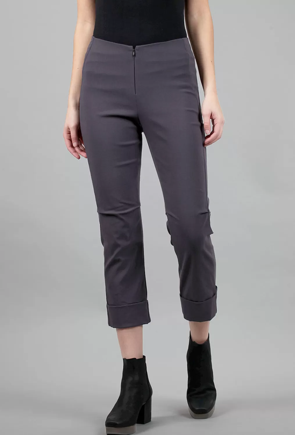 Hot Evie Lou Verona Crop Pant, Onyx