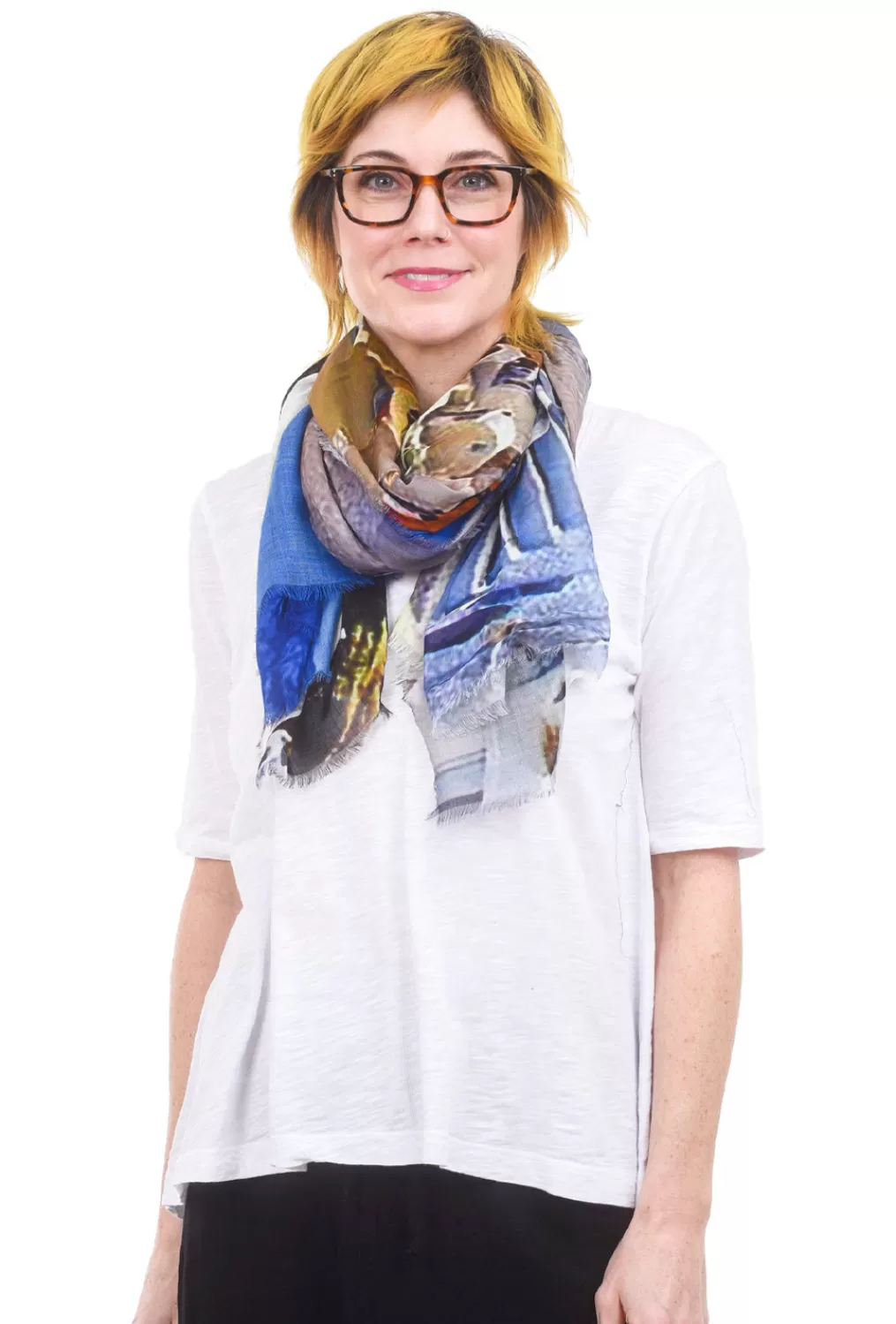 Online Evie Lou Vintage Artisan Scarf, Greece