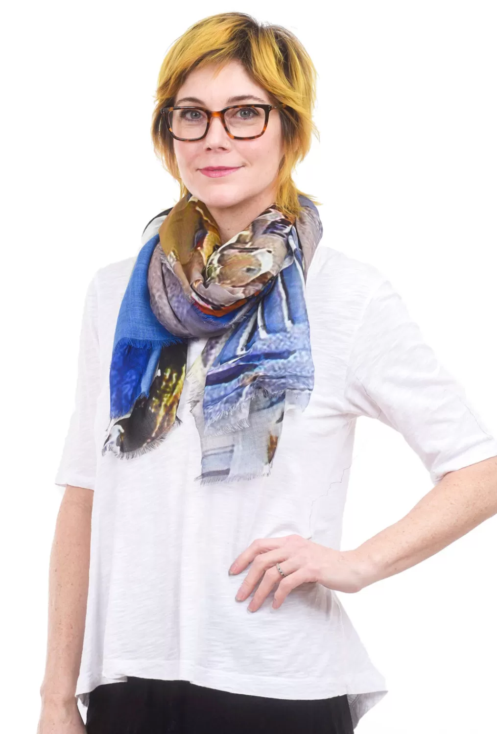 Online Evie Lou Vintage Artisan Scarf, Greece