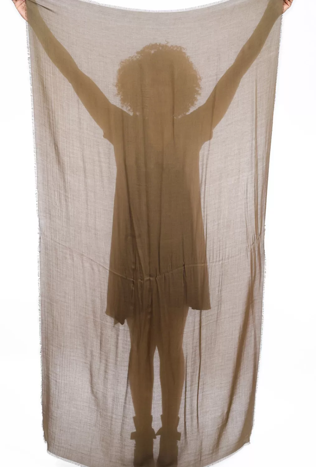 Clearance Evie Lou Vintage Solid Wrap, Thyme