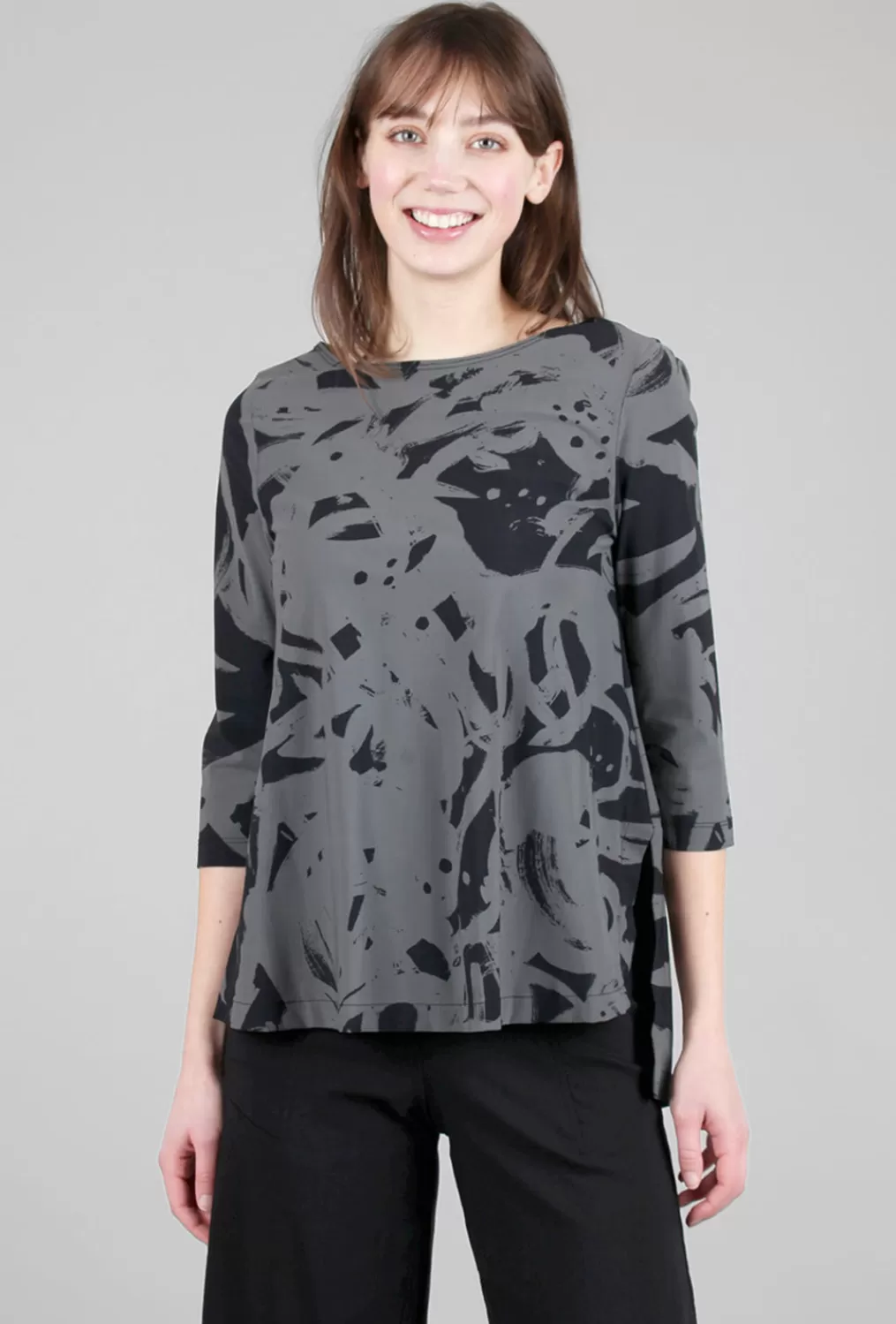 Fashion Evie Lou Virtue Top, Melrose Luna Print