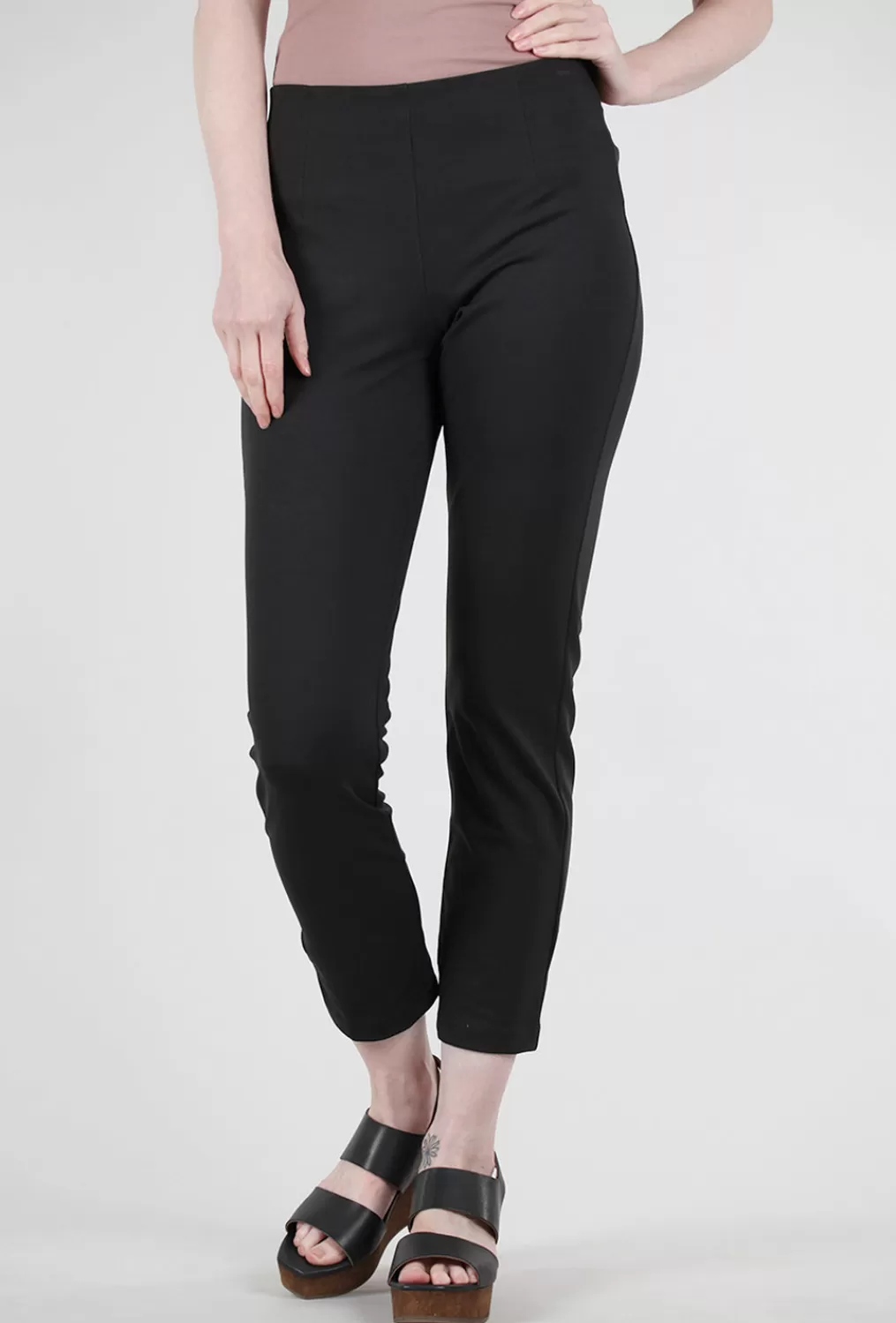 New Evie Lou Zani Ponte Tech Pant, Steel