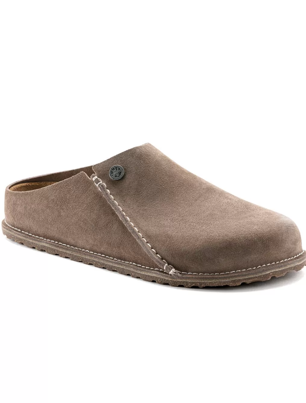 Outlet Evie Lou Zermatt Clog, Gray Taupe Suede